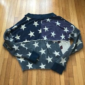 Free People Stars and Stripes Pullover